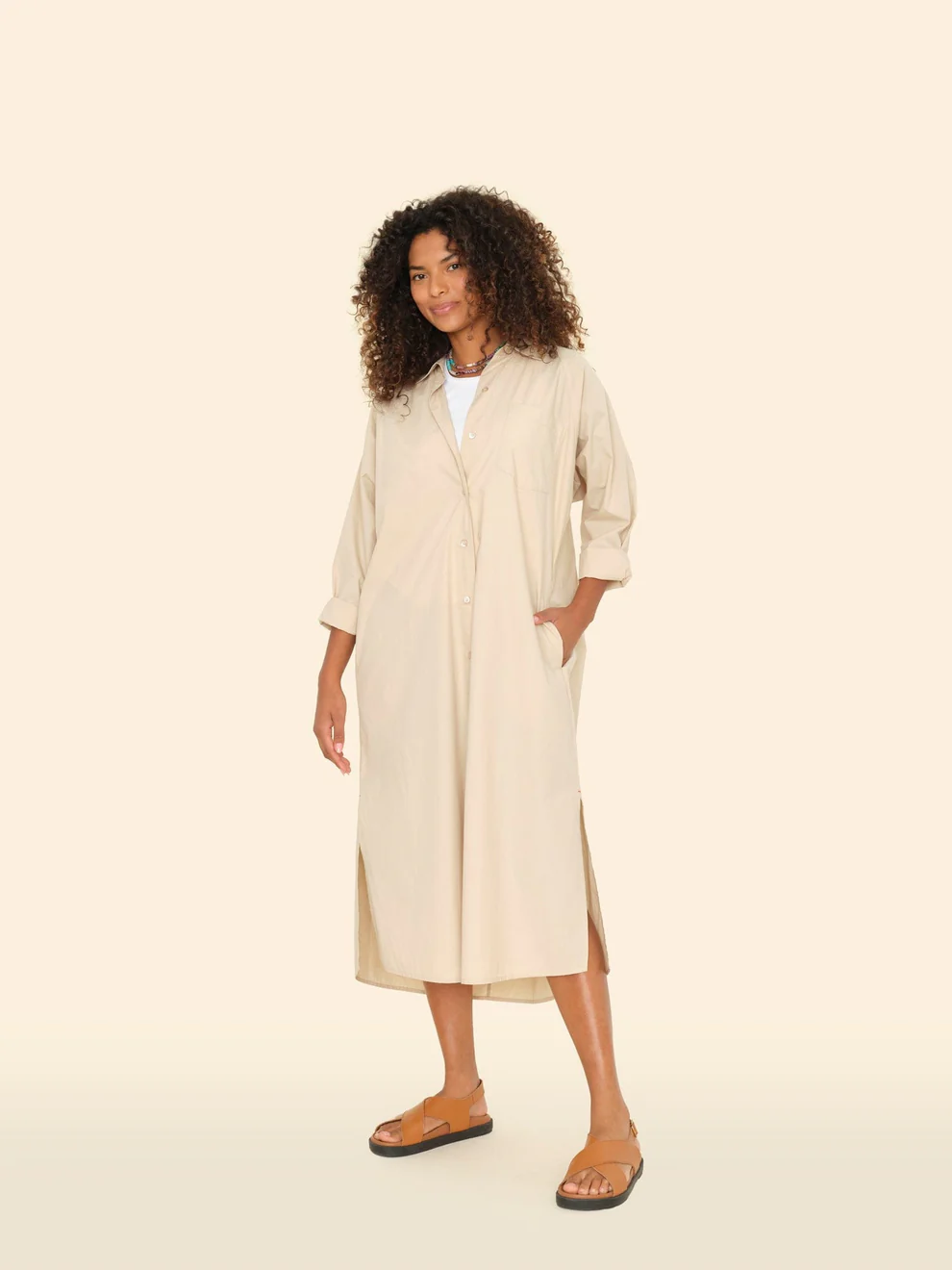 Xirena Marfa dress Sandbar