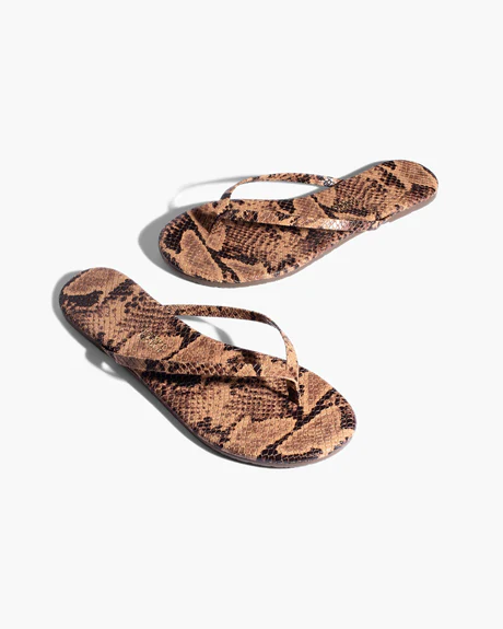 Tkees Studio exotic slipper Coco snake