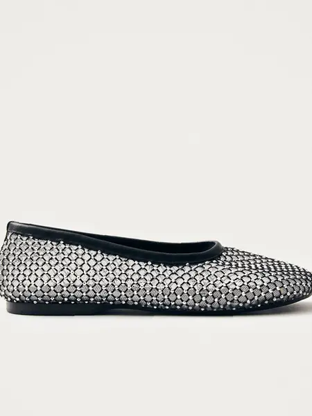 Alohas Lorain ballet flats mesh Glow black