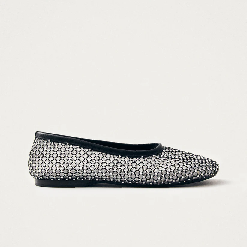 Alohas Lorain ballet flats mesh Glow black