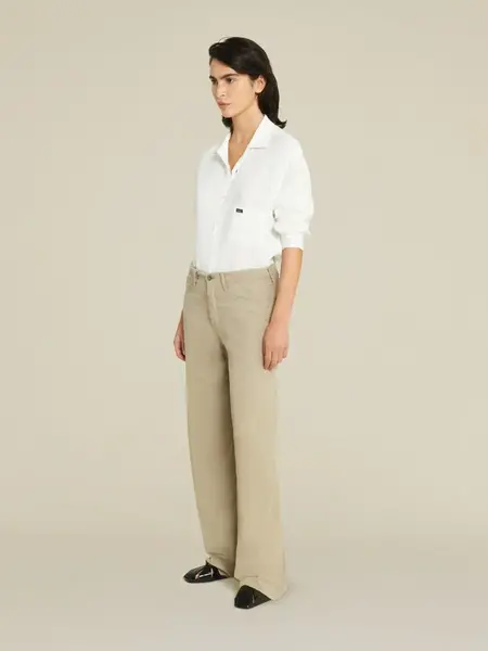 Lois Skater loose-Z linen pants Light nomad