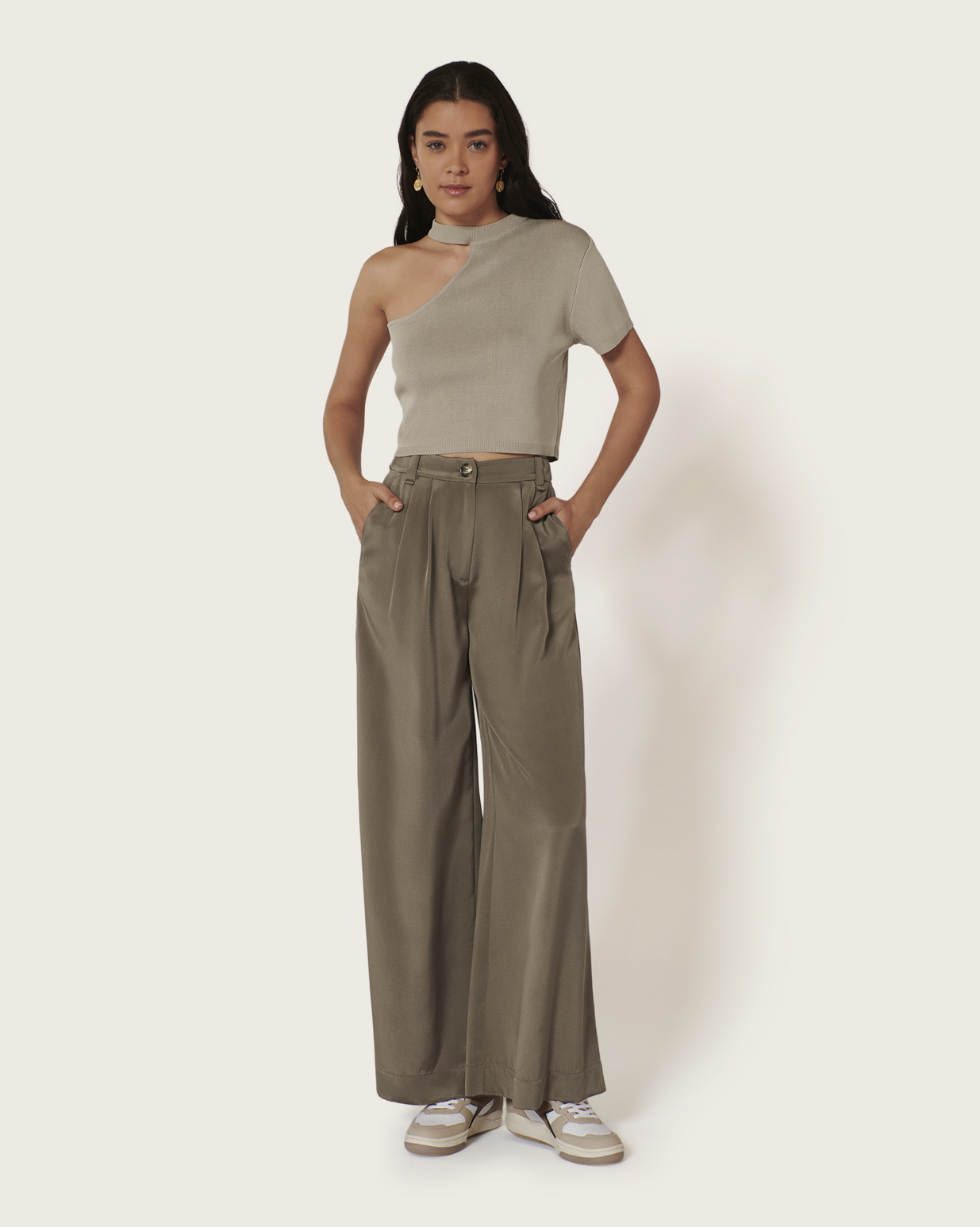 KARMA KOMA Jones long pant Coffee latte