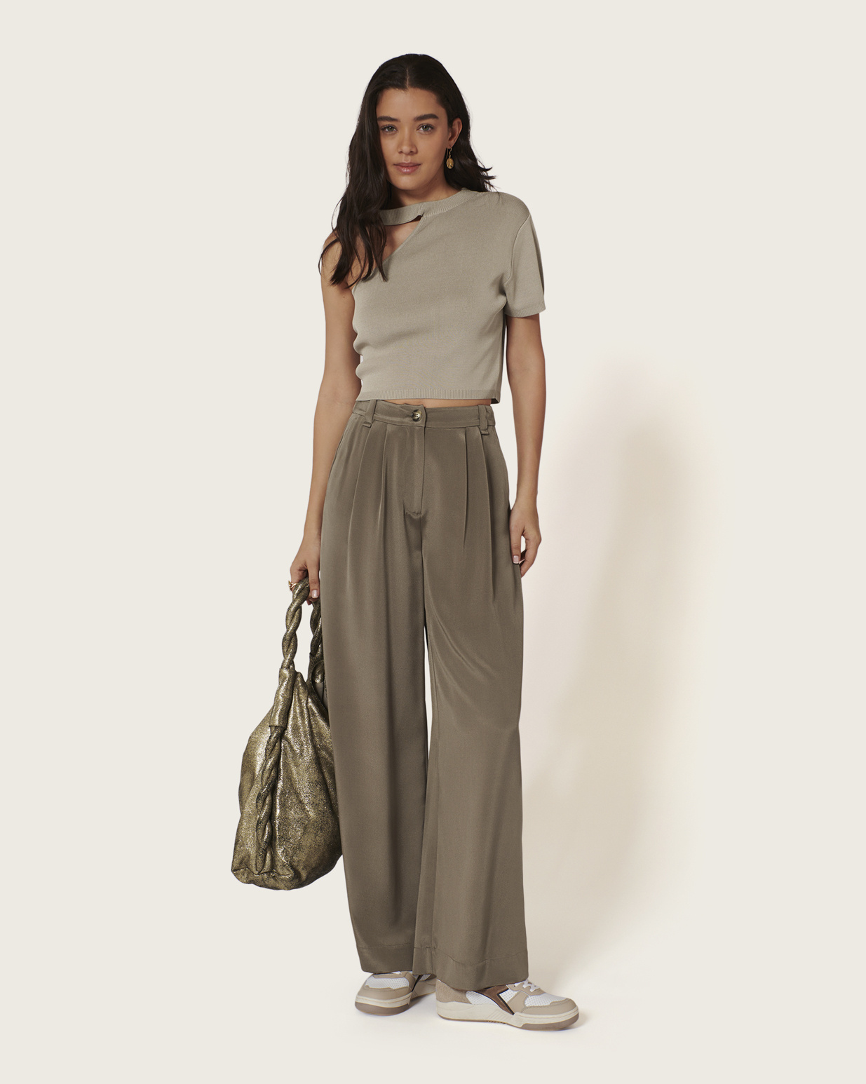 KARMA KOMA Jones long pant Coffee latte