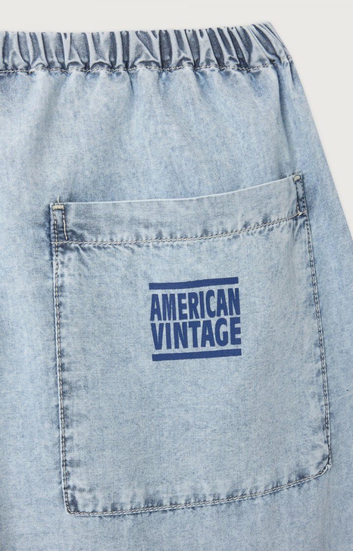 American Vintage PAY10BE pants Blue snow