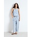 American Vintage PAY10BE pants Blue snow