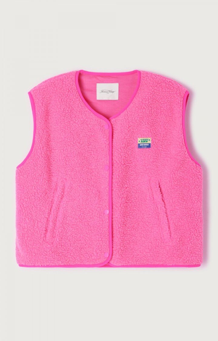 American Vintage HOK16BE Vest Pink acid chine