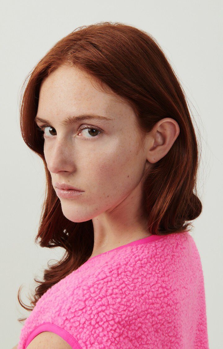 American Vintage HOK16BE Vest Pink acid chine