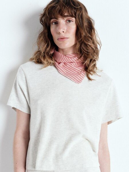 American Vintage YPA02GE top Gris chine