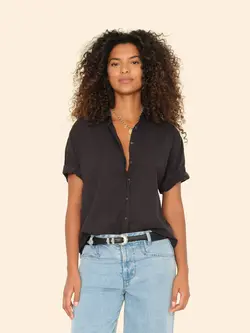 Xirena Channing shirt Black