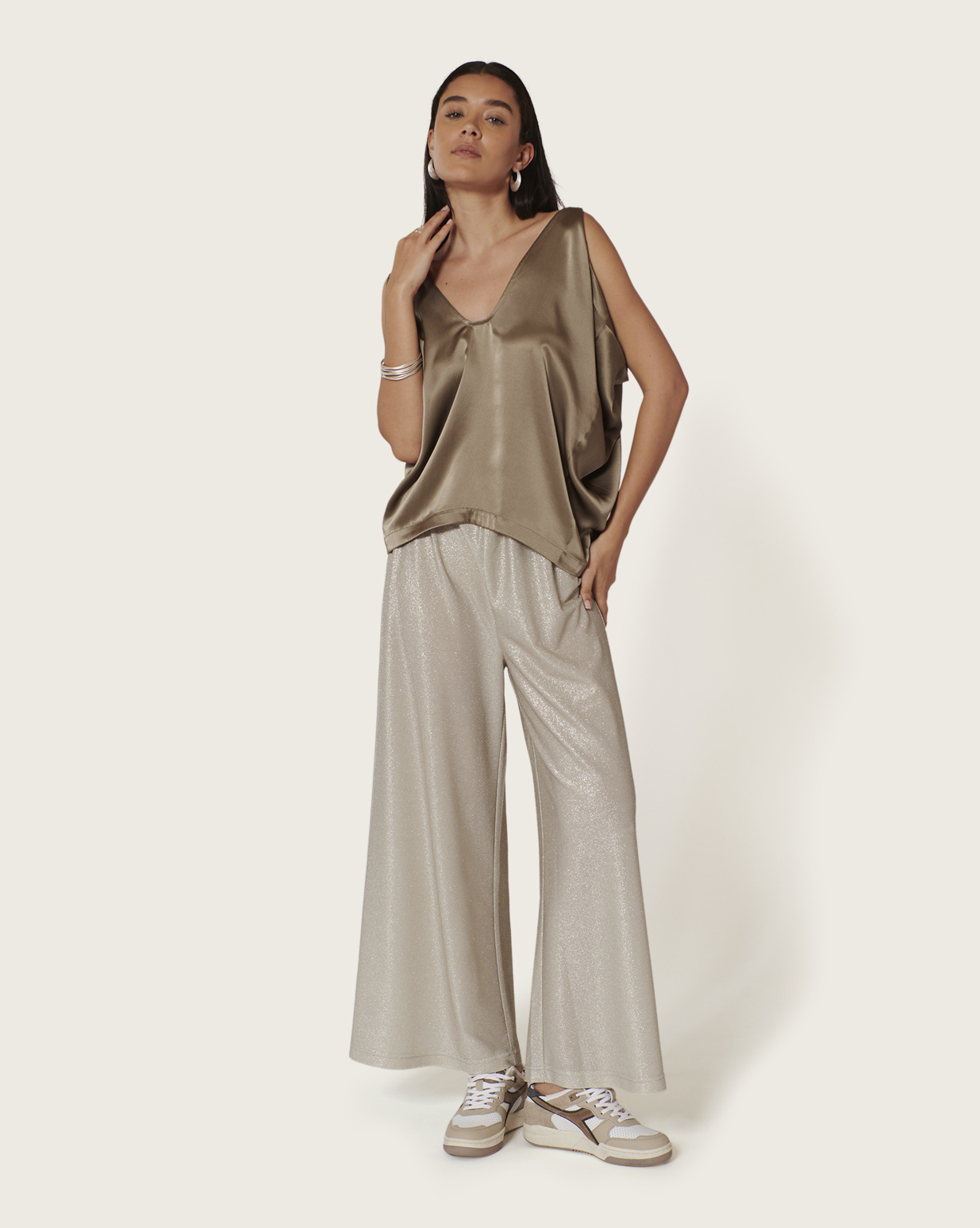 KARMA KOMA Disco long pants Sugar