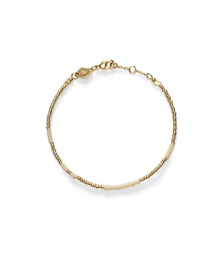 Anni Lu Asym armband Ecru