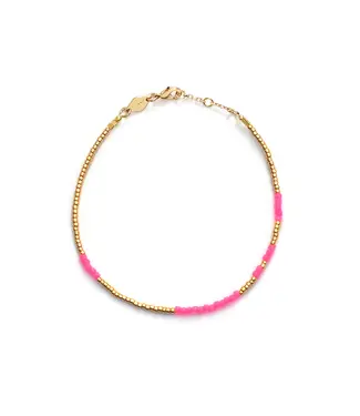 Anni Lu Asym armband Pink