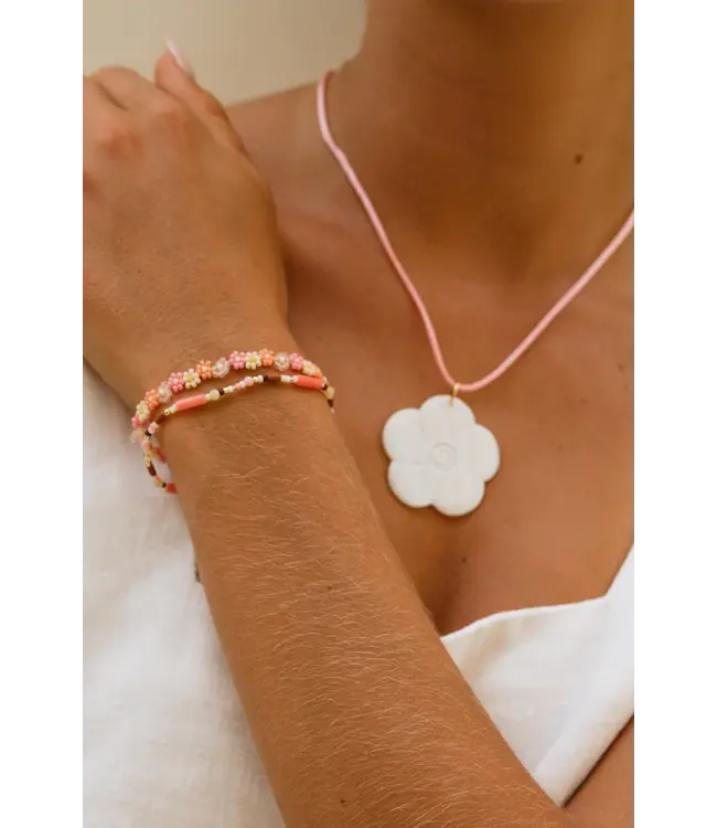 Anni Lu Candyfloss armband Teaberry