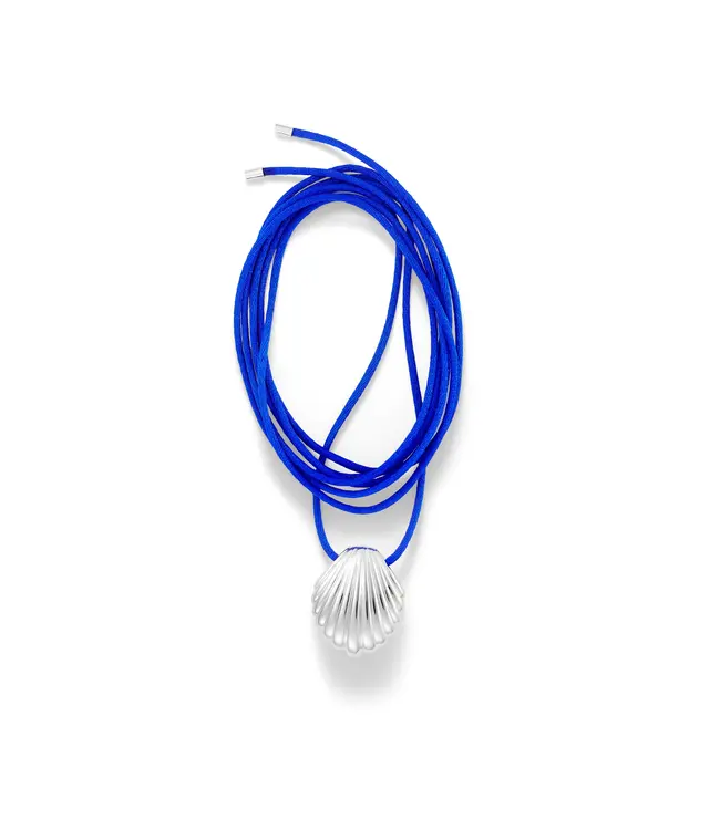 Anni Lu Shell on a string ketting Silver