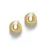 Anni Lu Ripple hoop oorbellen Gold