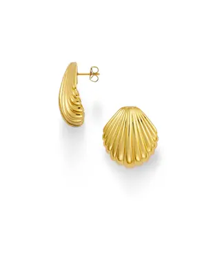 Anni Lu Ocean treasure oorbellen Gold