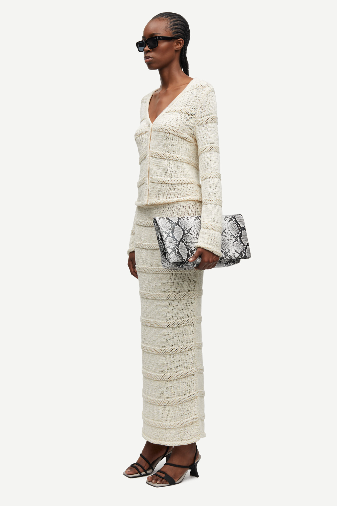 Samsoe Samsoe Sanettie skirt Egret