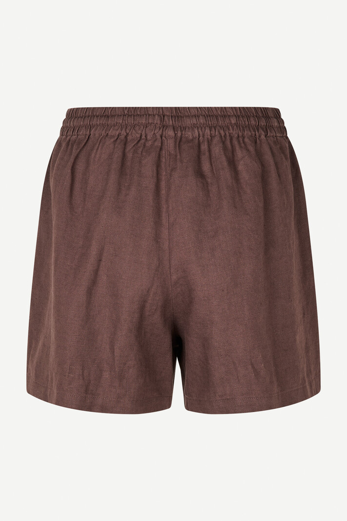 Samsoe Samsoe Maren string shorts French roast