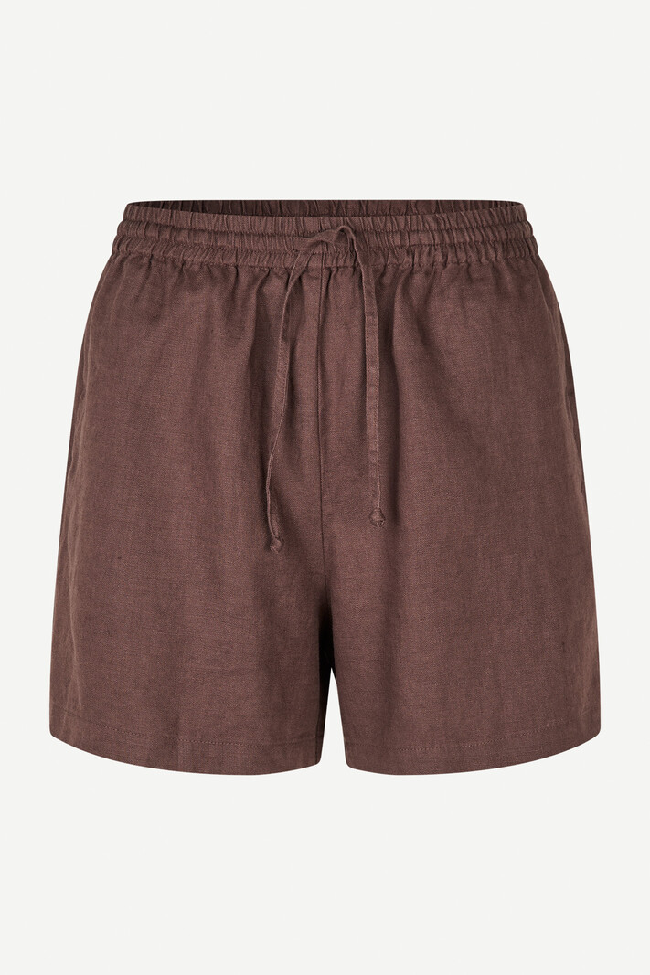 Samsoe Samsoe Maren string shorts French roast