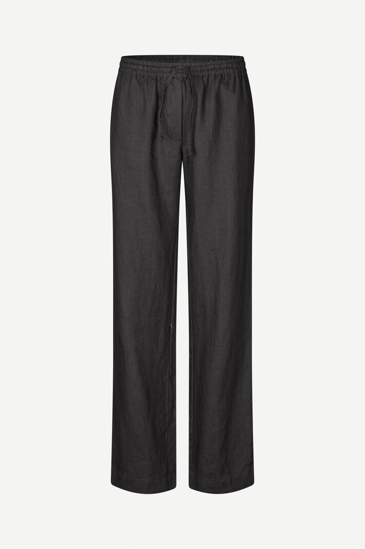 Samsoe Samsoe Hoys string trousers Black
