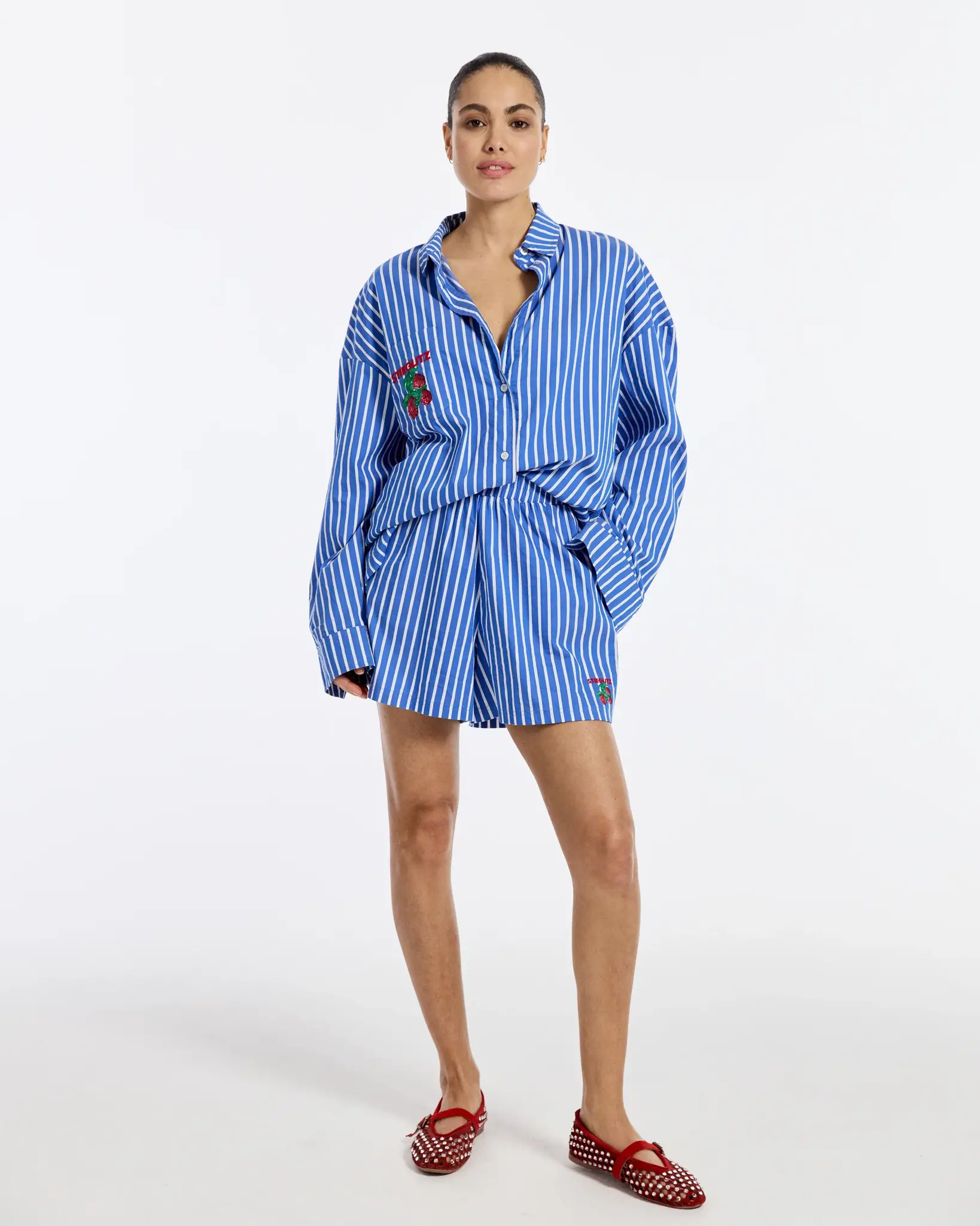 Stieglitz Armine short Blue