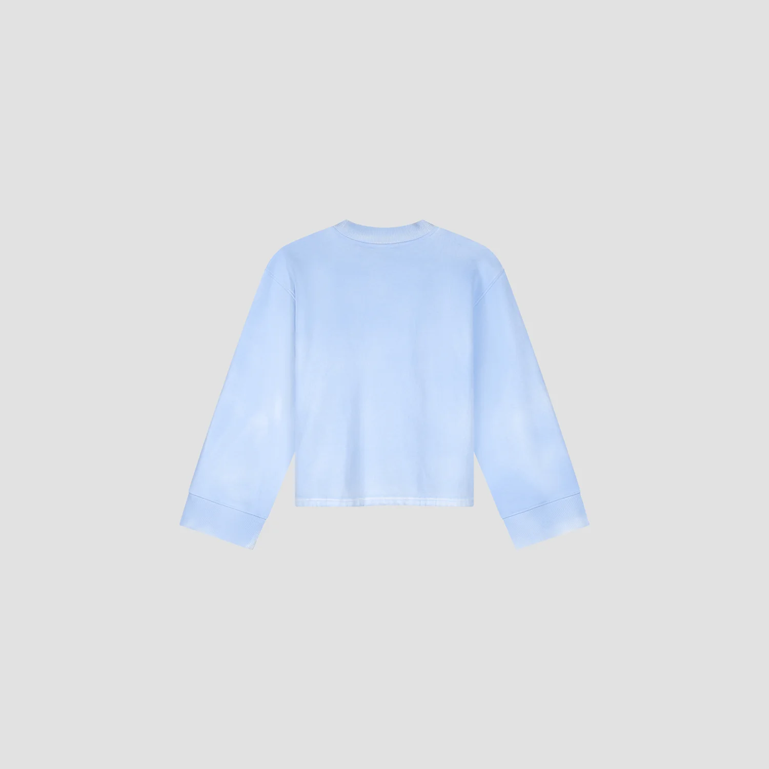 OLAF Sprayed crewneck Surf blue