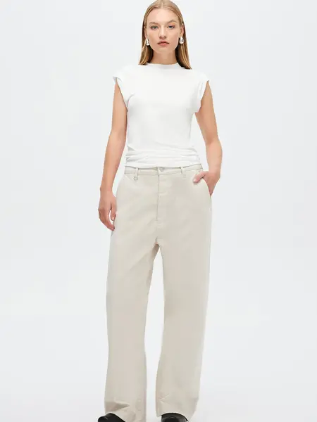 Neuw Yoko baggy pant Bone