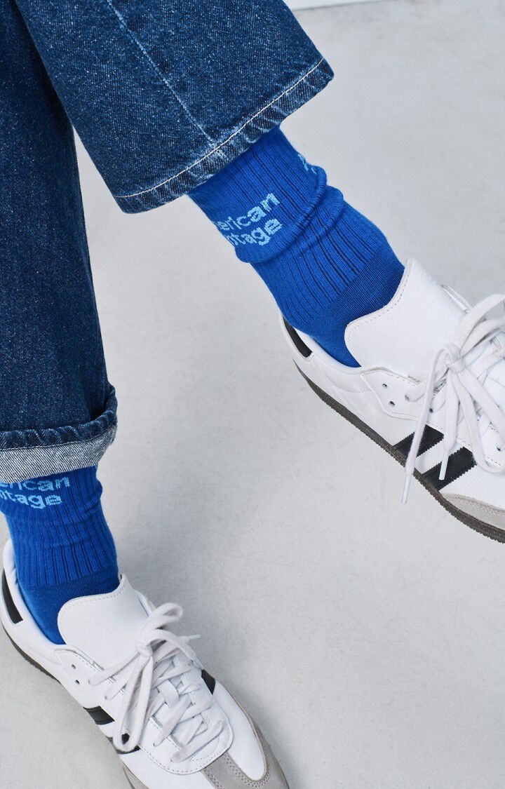 American Vintage CLY00BE sokken Blue ciel