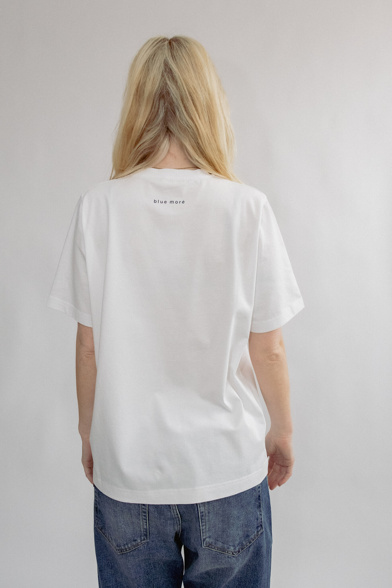 BLUE MORÉ Dear Frank t-shirt White