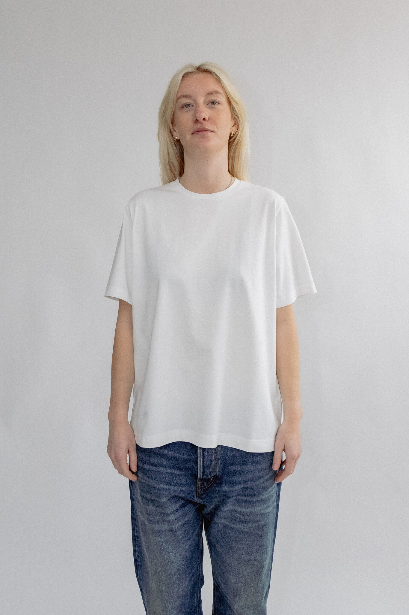 BLUE MORÉ Dear Frank t-shirt White