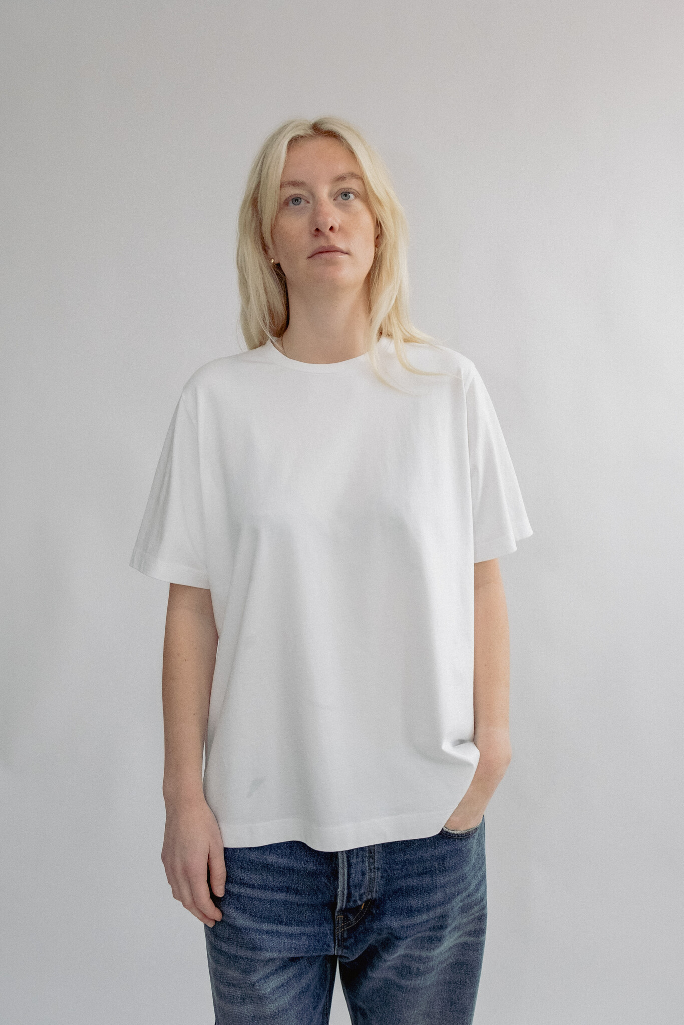 BLUE MORÉ Dear Frank t-shirt White