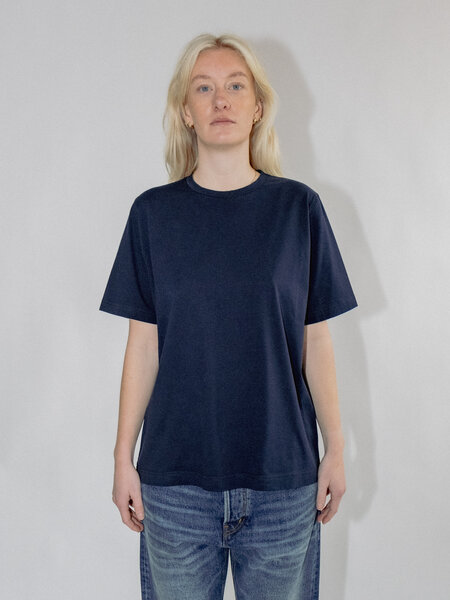 BLUE MORÉ Dear Frank t-shirt Navy
