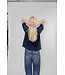 BLUE MORÉ Dear Frank t-shirt Navy