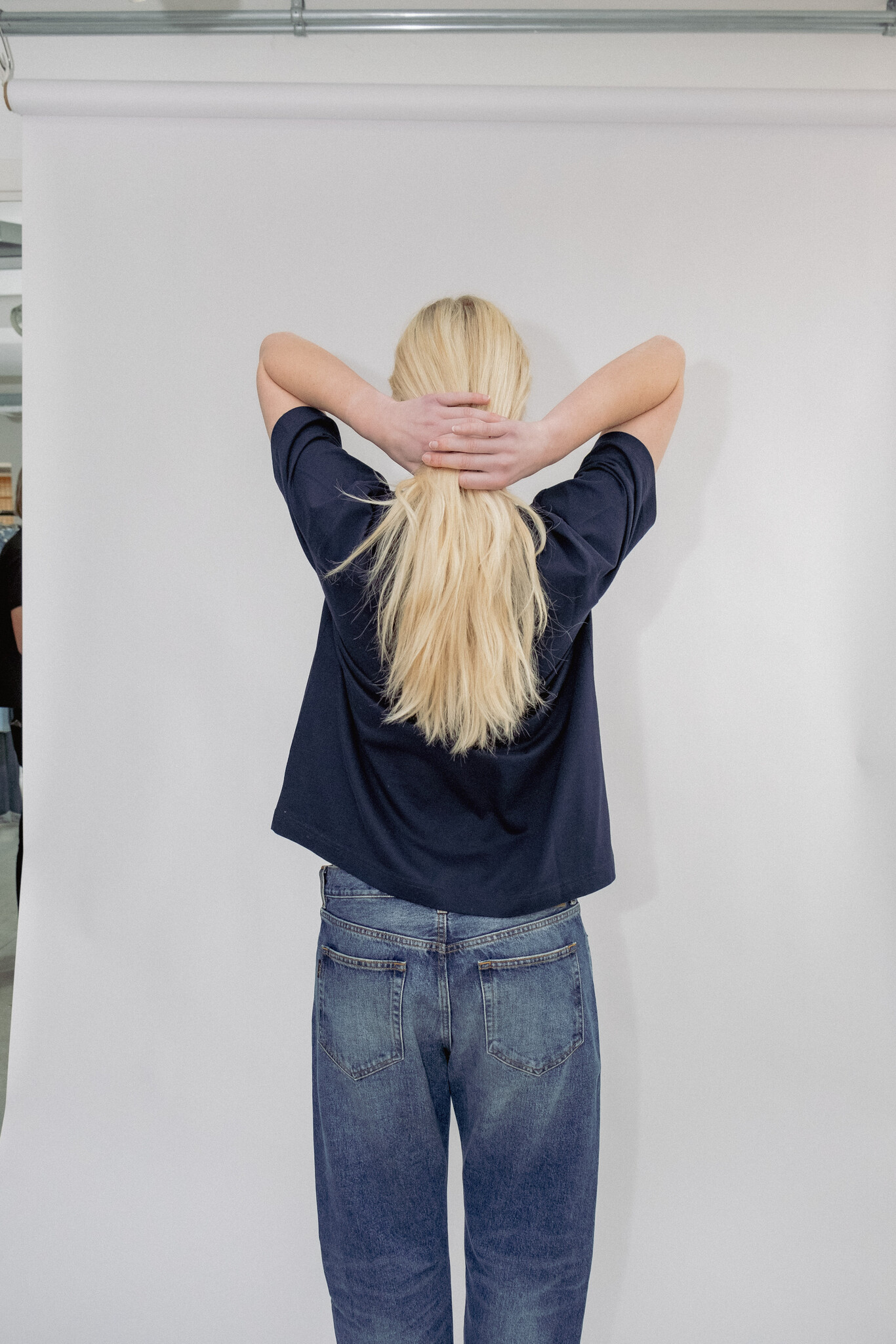 BLUE MORÉ Dear Frank t-shirt Navy