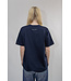 BLUE MORÉ Dear Frank t-shirt Navy