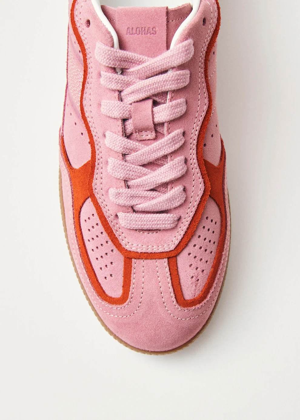 Alohas TB.490 Rife leather sneakers Sea pink