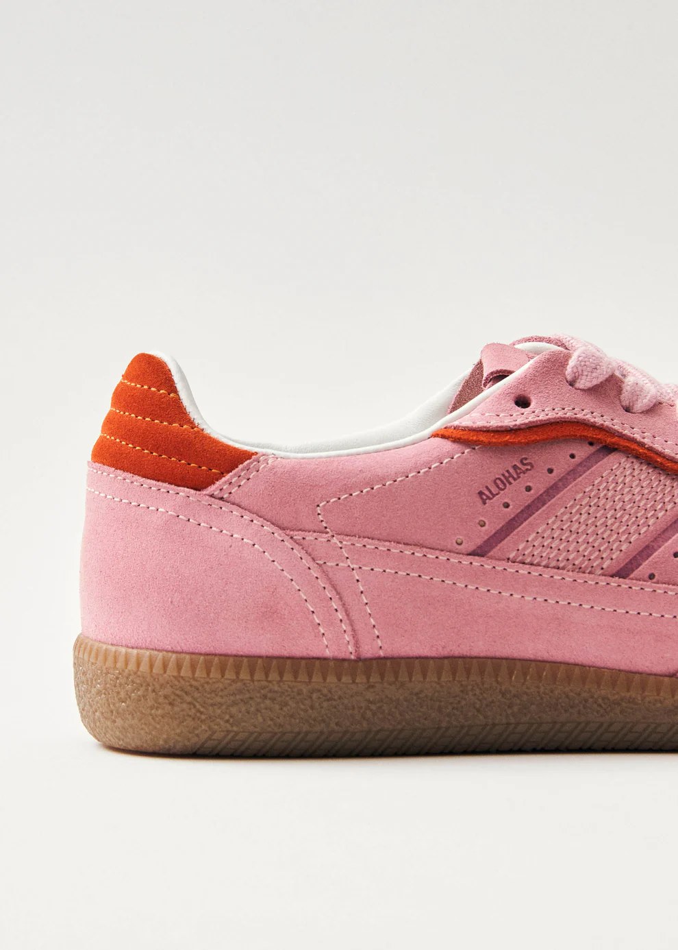 Alohas TB.490 Rife leather sneakers Sea pink