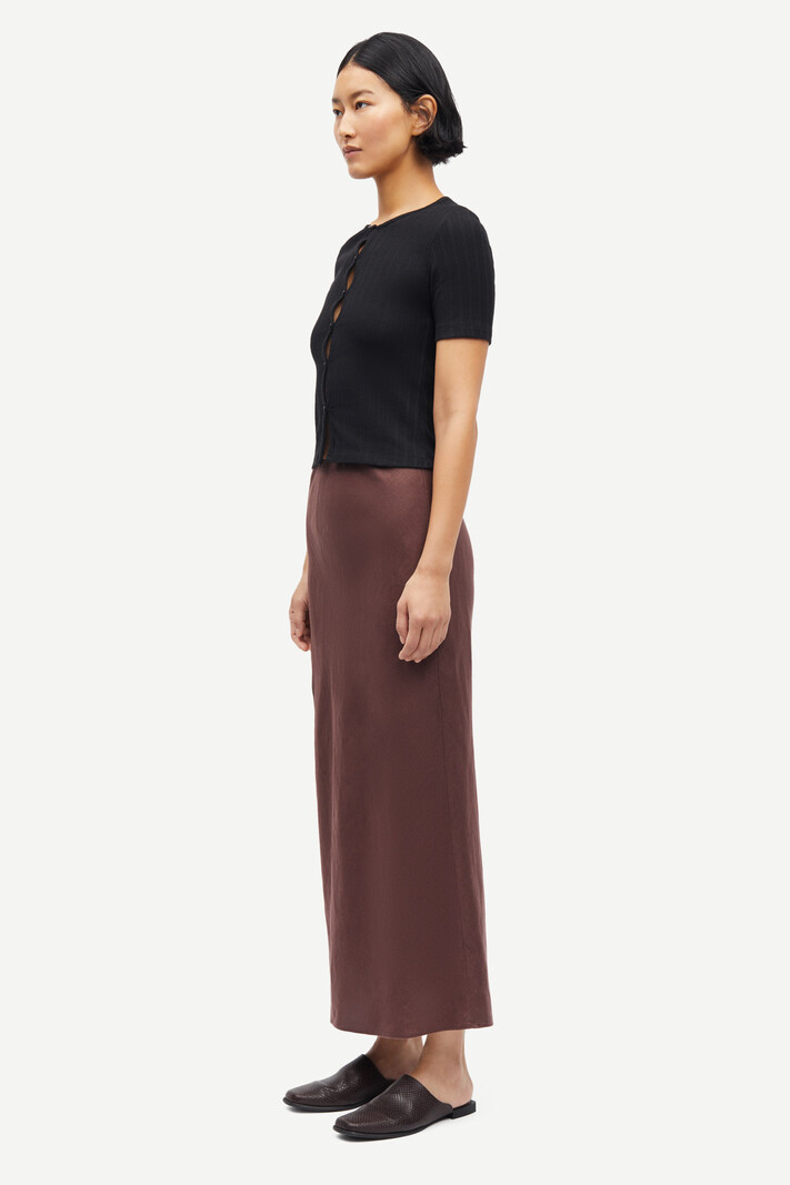 Samsoe Samsoe Saagneta long skirt French roast