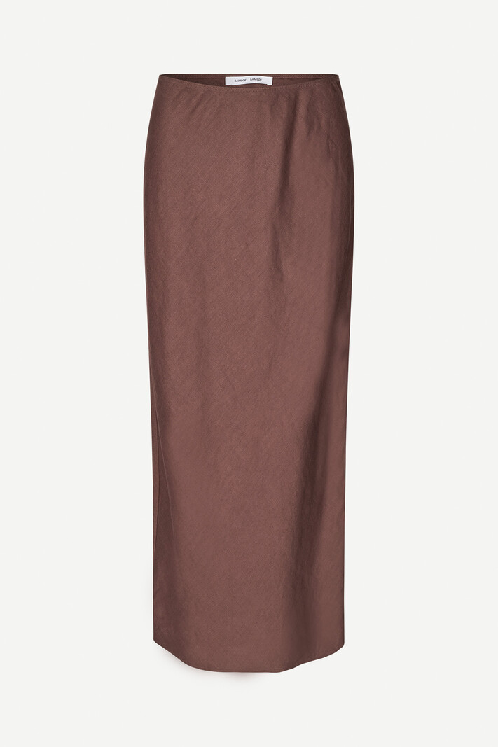 Samsoe Samsoe Saagneta long skirt French roast