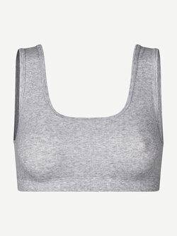 Samsoe Samsoe Sanaomi bra Light grey melange
