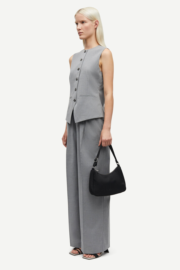 Samsoe Samsoe Saruma vest Grey melange