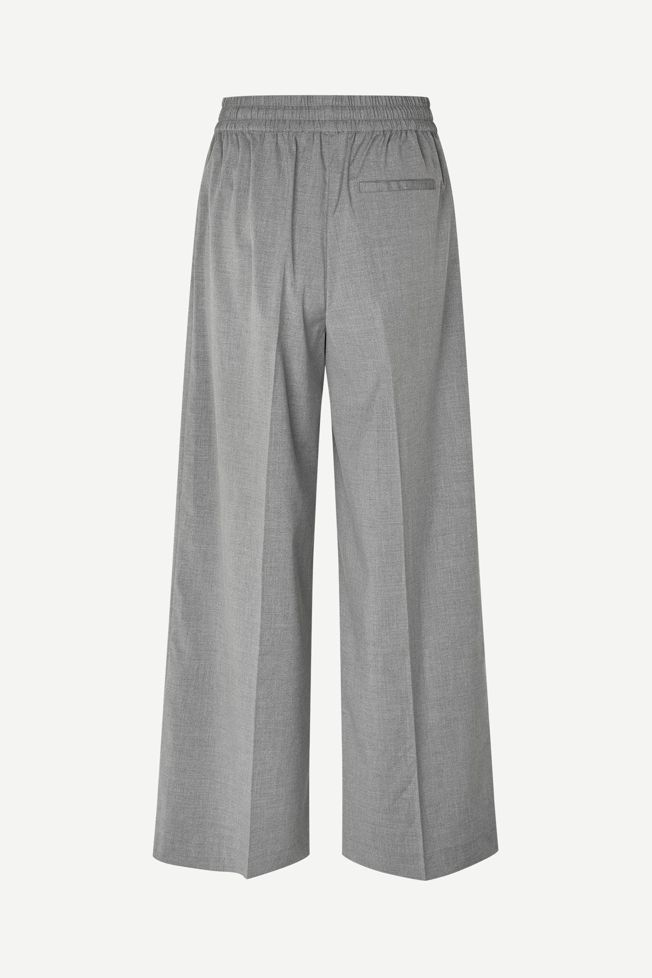 Samsoe Samsoe Sarila trousers Grey melange