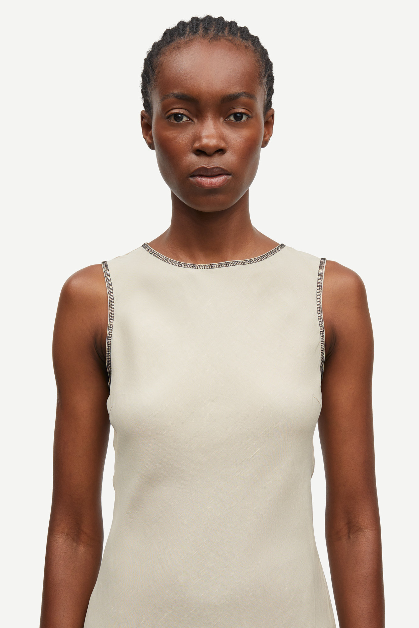 Samsoe Samsoe Savernazza dress White pepper