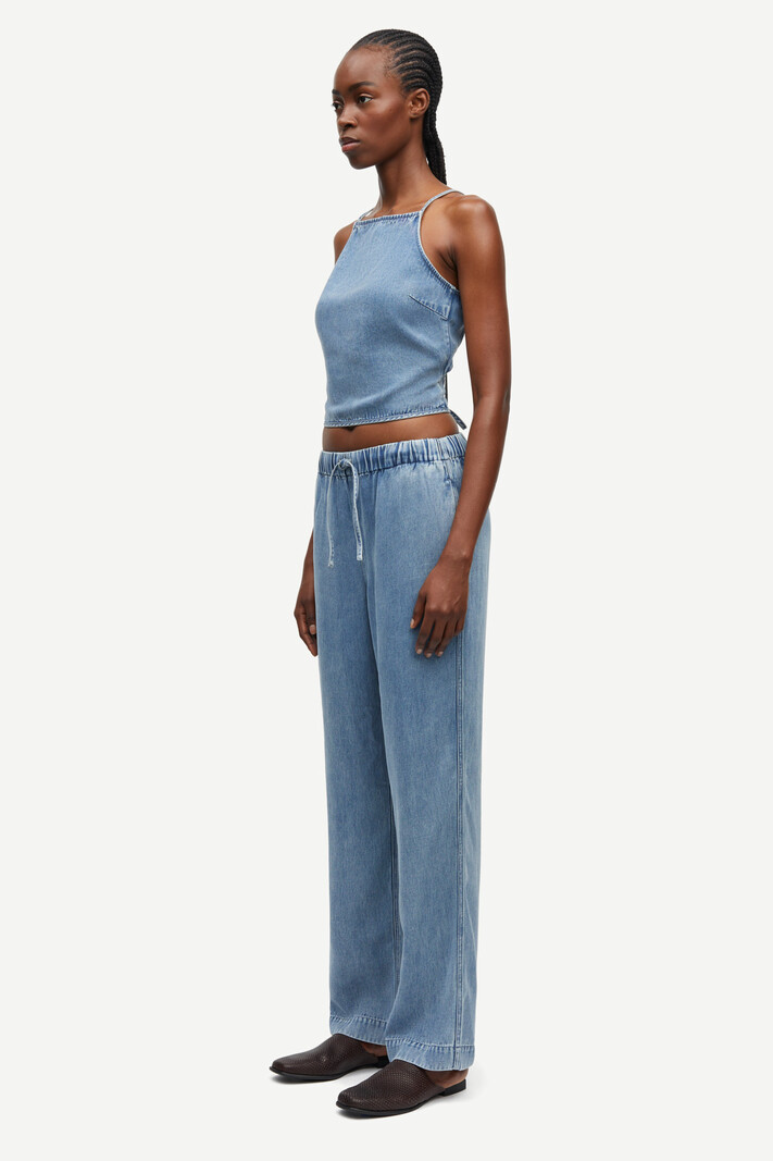 Samsoe Samsoe Sabellagio top Denim blue