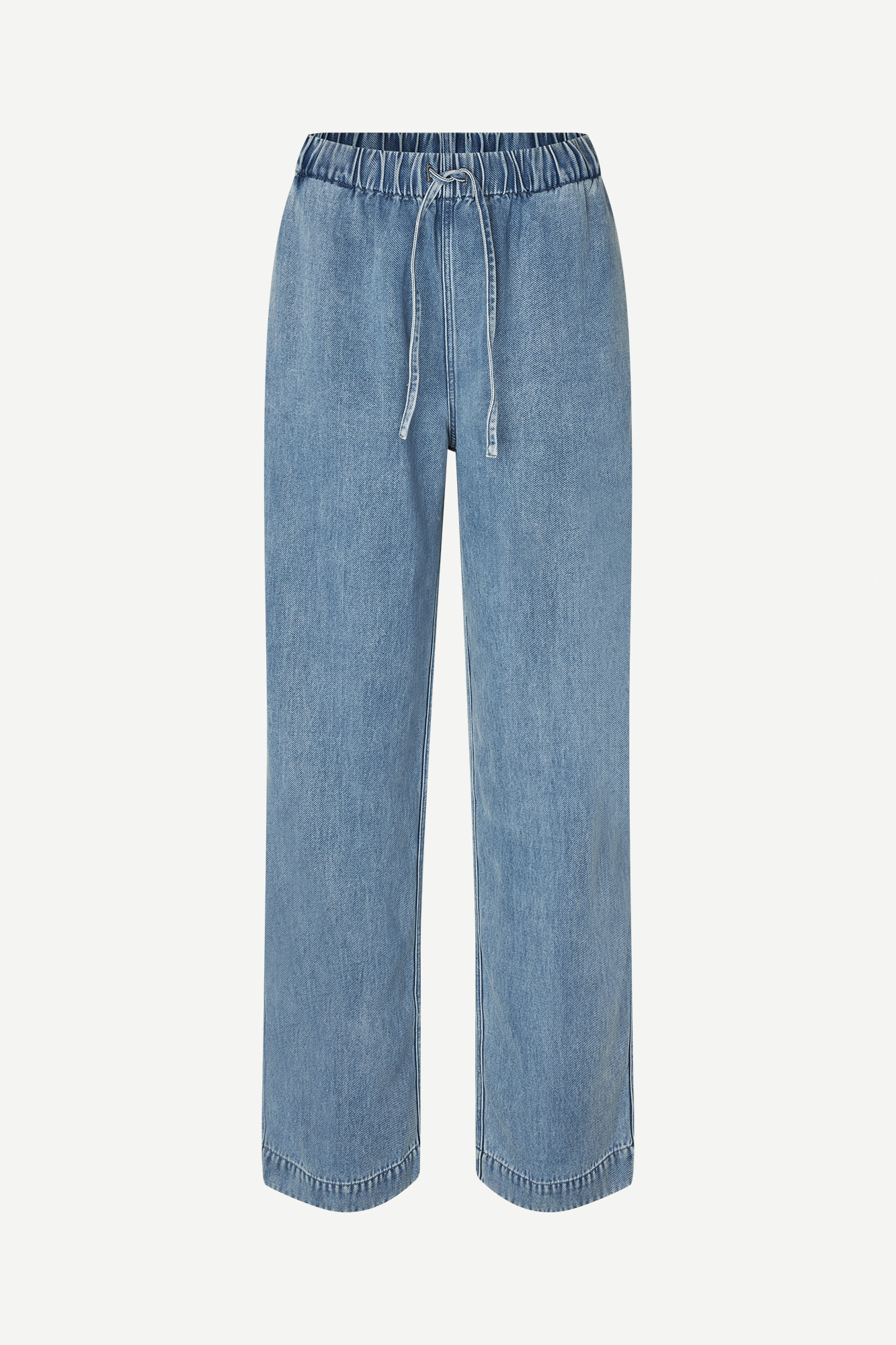 Samsoe Samsoe Sahoysa trousers Denim blue