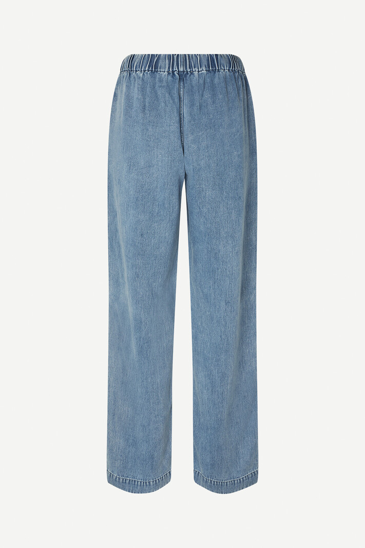 Samsoe Samsoe Sahoysa trousers Denim blue