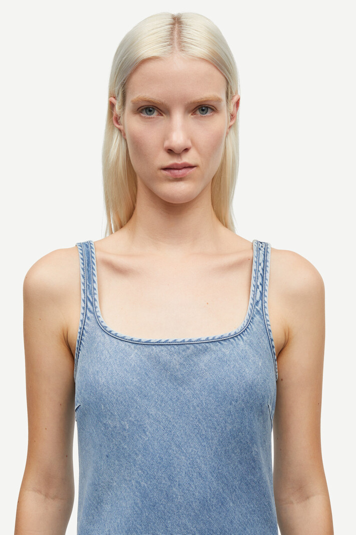 Samsoe Samsoe Sasunna dress Denim blue