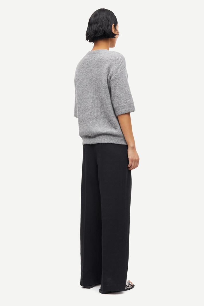 Samsoe Samsoe Saanoura ss cardigan Grey melange