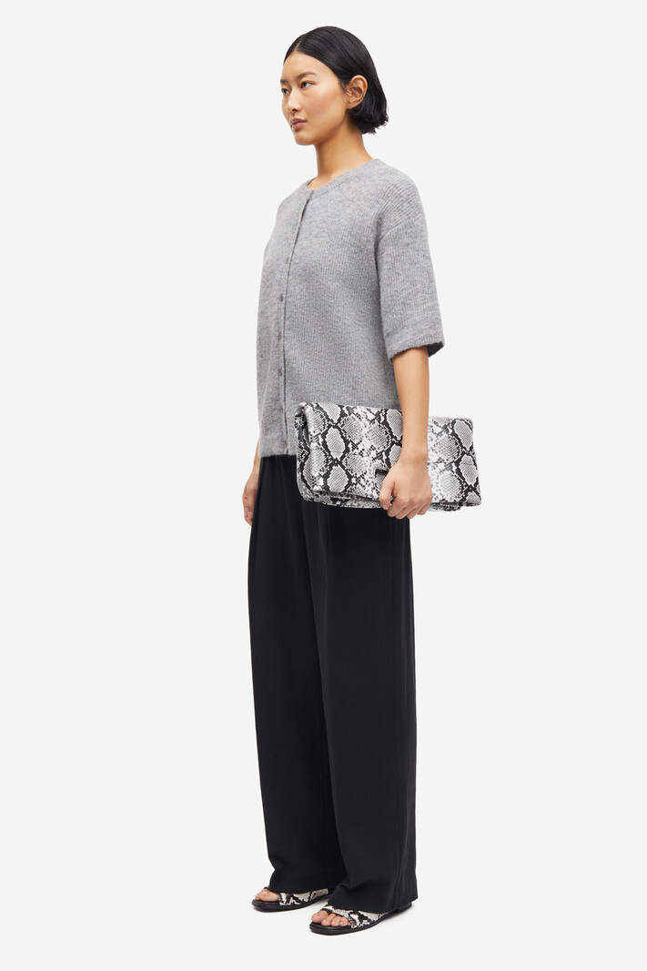 Samsoe Samsoe Saanoura ss cardigan Grey melange