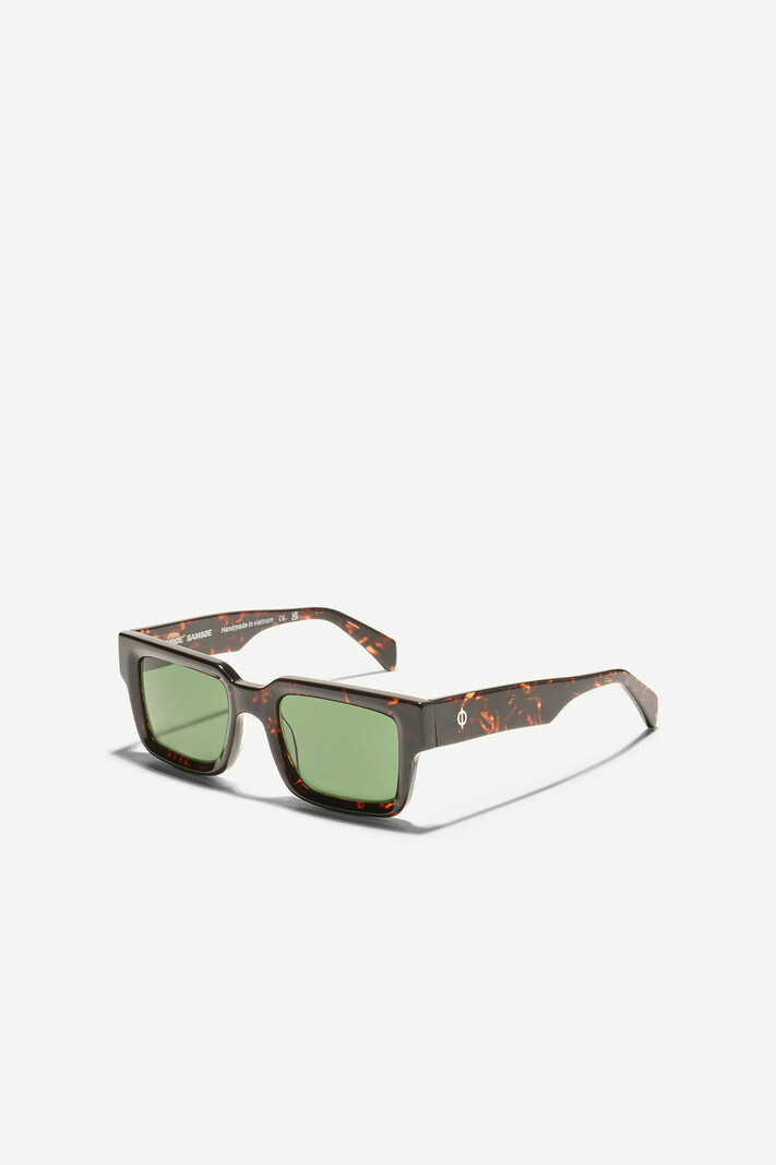 Samsoe Samsoe Sajessie zonnebril Tortoise green